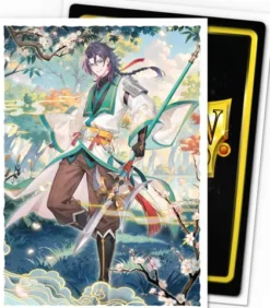 Dragon Shield - Grand Archive Art Sleeves Matte: Jin, Fate Defiant (100 stuks)