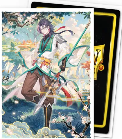 Dragon Shield - Grand Archive Art Sleeves Matte: Jin, Fate Defiant (100 stuks)