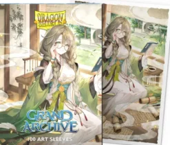 Dragon Shield - Grand Archive Art Sleeves Matte: Kongming, Wayward Maven (100 stuks)