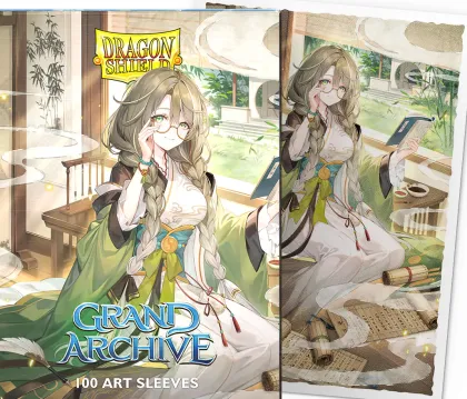 Dragon Shield - Grand Archive Art Sleeves Matte: Kongming, Wayward Maven (100 stuks)