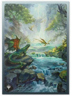 Dragon Shield Magic: The Gathering - Landfall Series: Misty Rainforest (100 stuks)