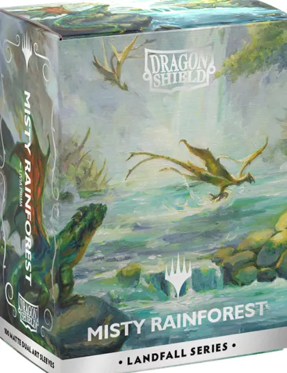 Dragon Shield Magic: The Gathering - Landfall Series: Misty Rainforest (100 stuks)
