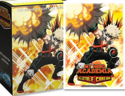 Dragon Shield Matte Art Sleeves: My Hero Academia: Bakugo Explode (100 stuks)