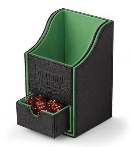 Dragon Shield Nest 100+ with Tray: Black and Green