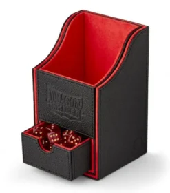 Dragon Shield Nest 100+ with Tray: Black and Red