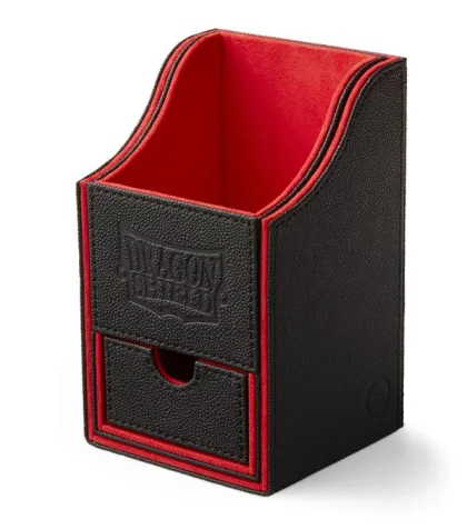 Dragon Shield Nest 100+ with Tray: Black and Red