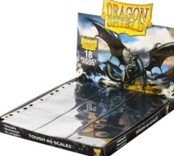 Dragon Shield 18 Pocket Pages Side Loading Black (50 stuks)