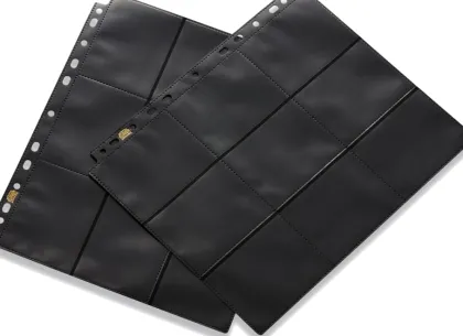 Dragon Shield 18 Pocket Pages Side Loading Black (50 stuks)