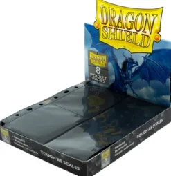 Dragon Shield 8 Pocket Pages Side Loading Black (50 stuks)