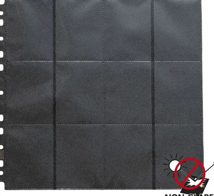 Dragon Shield 24 Pocket Pages Side Loading Black Non-Glare (50 stuks)