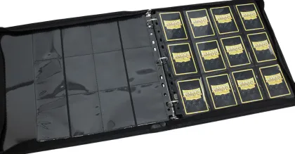 Dragon Shield 24 Pocket Pages Side Loading Black (50 stuks)
