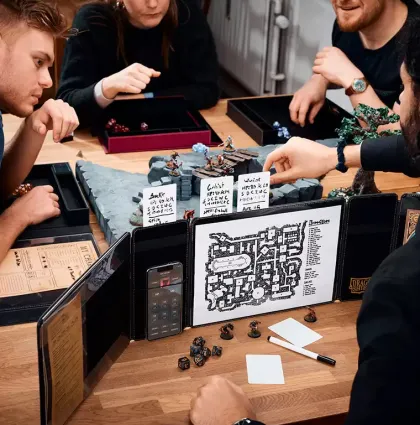 Dragon Shield RPG Game Master Companion - Iron Grey
