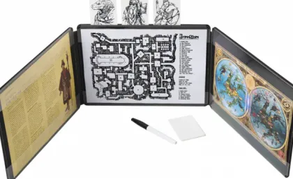 Dragon Shield RPG Game Master Screen - Iron Grey