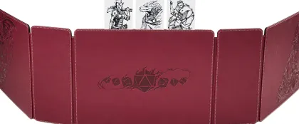 Dragon Shield RPG Game Master Companion - Blood Red