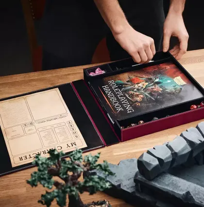 Dragon Shield RPG Player Companion - Iron Grey