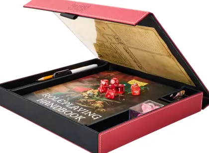 Dragon Shield RPG Player Companion - Blood Red