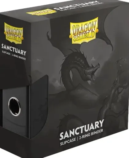 Dragon Shield - Sanctuary Slipcase Album 2-Ring Binder: Black