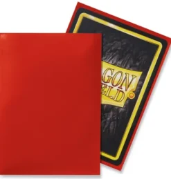 Dragon Shield Sleeves Classic Crimson (100 stuks)