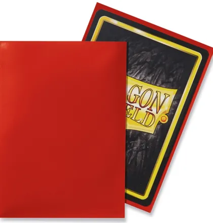 Dragon Shield Sleeves Classic Crimson (100 stuks)