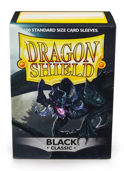 Dragon Shield Sleeves Classic Black (100 stuks)