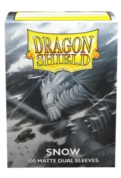 Dragon Shield Sleeves Dual Matte - Snow (100 stuks)