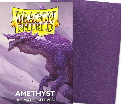 Dragon Shield - Sleeves Matte: Amethyst (100 stuks)