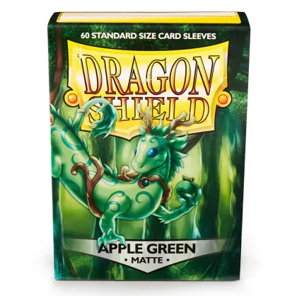 Dragon Shield Sleeves Matte Apple Green (60 stuks)