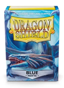 Dragon Shield Sleeves Matte Blue (100 stuks)