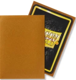 Dragon Shield Sleeves Matte Gold (100 stuks)