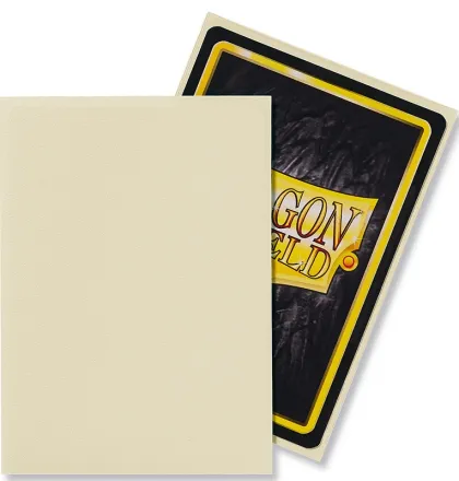 Dragon Shield Sleeves Matte Ivory (100 stuks)