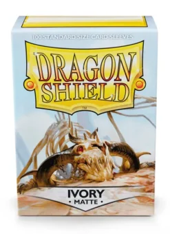 Dragon Shield Sleeves Matte Ivory (100 stuks)