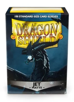 Dragon Shield Sleeves Matte Jet (100 stuks)