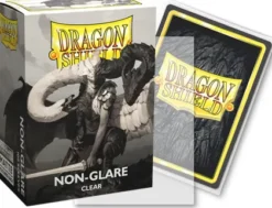 Dragon Shield - Sleeves Matte Non-Glare: Clear (100 stuks)