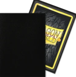 Dragon Shield - Sleeves Matte Non-Glare: Black (100 stuks)