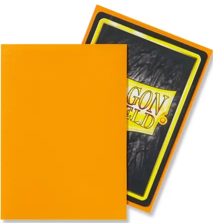 Dragon Shield Sleeves Matte Orange (100 stuks)