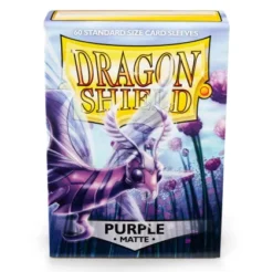 Dragon Shield Sleeves Matte Purple (60 stuks)