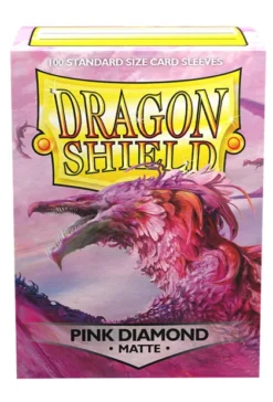 Dragon Shield Sleeves Matte Pink Diamond (100 stuks)