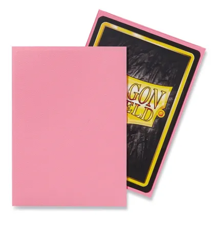 Dragon Shield Sleeves Matte Pink (100 stuks)