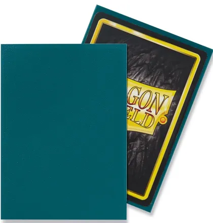 Dragon Shield Sleeves Matte Petrol (100 stuks)