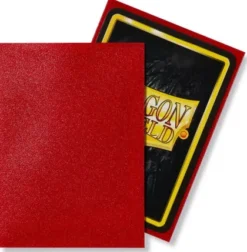 Dragon Shield Sleeves Matte Ruby (100 stuks)