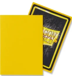 Dragon Shield Sleeves Matte Yellow (100 stuks)