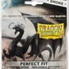 Dragon Shield Sleeves Perfect Fit Smoke Side Loading (100 stuks)