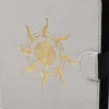 Dragon Shield Spell Codex Portfolio - Ashen White