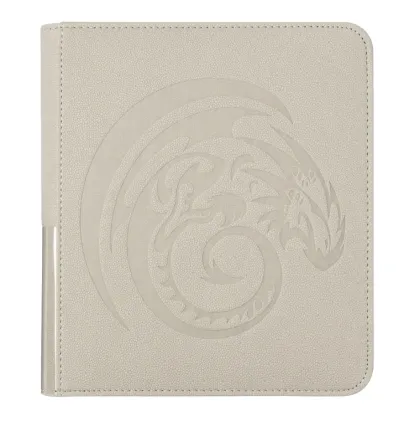 Dragon Shield - Zipster Binder 160: Ashen White