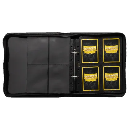 Dragon Shield - Zipster Binder 160: Ashen White