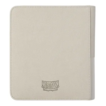 Dragon Shield - Zipster Binder 160: Ashen White