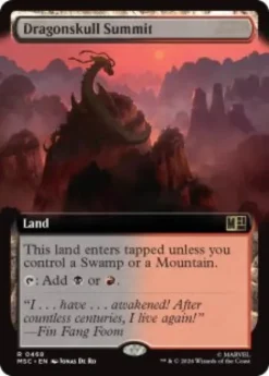 Dragonskull Summit (extended art) - Marvel Super Heroes Commander Varianten
