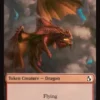 Dragon token (foil) (5/5) - Reality Fracture