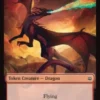 Dragon token (foil) (6/6) - The Hobbit