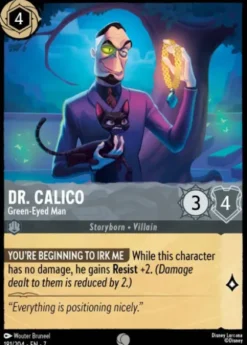 Dr. Calico, Green-Eyed Man (foil) - Archazia's island